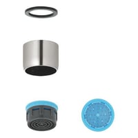 Perlator stl, M22x1, 13,5-15 l/min v/3 bar, indvendig gevind - GROHE