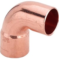 Lodde vinkel 90 m. nippel/muffe, 15 x 15 mm