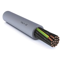 Styrekabel YSLY-JZ, 5G1mm, uskrmet - pr. meter