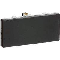 LK FUGA - Blnddksel, 2 modul, koksgr