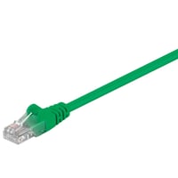 U/UTP CAT5e, 0.25 meter, grn PVC, uskrmet netvrkskabel, 4x2xAWG 26 CCA