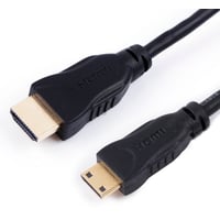 4K HDMI A-C kabel, 5 meter, guldbelagt stik, med ethernet, dobbelt afskrmning, 4K@60Hz