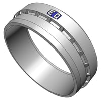 Ermeto PSR skrering, stl kromatiseret let, 15mm