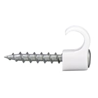 Skrueclips TCS-X-C3 10-14/100, torx 20, hvid - Schneider Electric - 100 stk