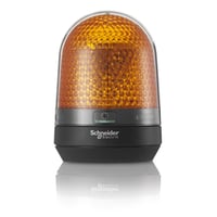 #3 - Signallampe 100 mm LED multifunktion uden buzzer orange 100-230 VAC