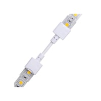 Vandtt samler med ledning til LED strip - 10mm, enkeltfarvet, IP68, 5V-24V
