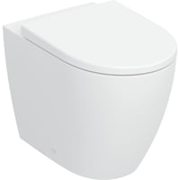 Geberit iCon gulvstende toilet, inkl. toiletsde, 560x355x410 mm, hvid