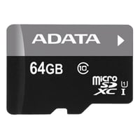 Billede af ADATA 64GB MicroSD w/adapter R:50MB/s W:10MB/s