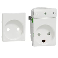 LK Fuga Wiser Trådløs Stikkontakt 1,5 Modul - Hvid