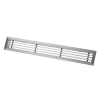 Nilan – NilAir Elegance gitter til indblsningsbokse, 500x50mm, slvalukseret alu