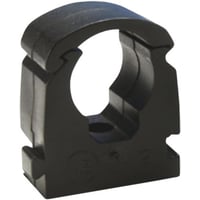 Speedfit PC15E rrholder med afstandsstykke, kunststof, sort