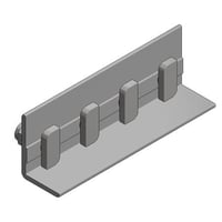 Van der Valk - Aluminium koblingsstykke til for side++ profil med hammerhoved bolt M8x20mm