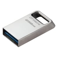 Kingston DataTraveler micro USB Memory, DTMC3G2/256GB, 256GB, USB-A, 200 MB/s, slv