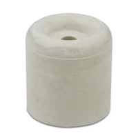 Drstopper, hvid, 51x35mm, gummi