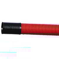 Kabelrr DVK i lige lngde, 110 mm, rd PE