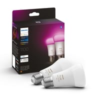 Billede af Philips Hue E27 LED-pre, Color & White Ambiance, Zigbee + Bluetooth (2 pak) hos WATTOO.DK
