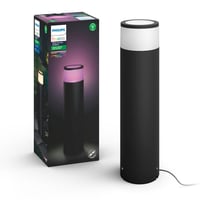 Philips Hue Calla stor udendrs pullert, Color & White ambiance, 600 lm, Zigbee + Bluetooth, sort (1 stk) billede