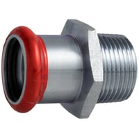 Overgangsnippel fz 22mm x 1/2'' mf/np - Unico