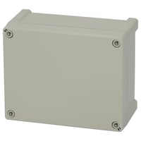 Kasse Tempo TA201610, 201x163x98, med grt dksel - Fibox