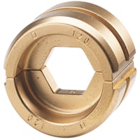 Pressebakke, R22, 70 mm, sekskant, til kobber - Klauke