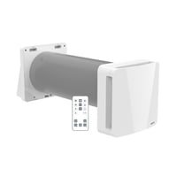 Unoklima Remote 2.0 1 Rums Ventilator M. Varmegenindvinding Hvid 160 Mm Klimair