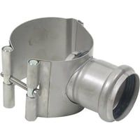 EuroPipe indskringsmanchet (AISI 304) - 75 x 50 mm