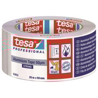 Tesa Aluminiumstape 63652 Strong, 50my, -40/+160, 50 mm x 25 m