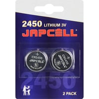 Billede af Japcell lithium CR2450 batteri, 2 stk. hos WATTOO.DK