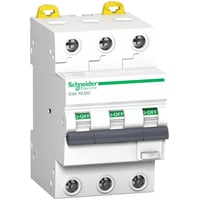 Billede af Kombiafbryder HPFI, iC60, C, 3P, 32A, 30mA 6kA, klasse A