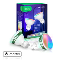 NOUS P8 GU10 Smart Pre, 420lm, 4,5W, Matter - 2 pak