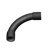 Bjning 20mm (3/4"), halogenfri, sort