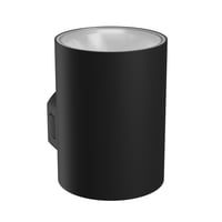 Torre facadelys, 9W, CCT, IP54, 700lm, sort, rundt, 230V