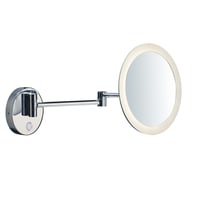 Se Makeup spejl med lys, vgmodel, 4,8W, 2700/3000/4000K, krom hos WATTOO.DK