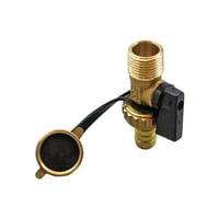 Tiemme Bundstophane, 1/2" nippel, 1/2" slangeforskruning