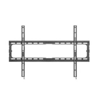 Deltaco mounting kit - fixed - for flat panel - up to 45 kg - black - Maks 45 kg - Maks størrelse 80"