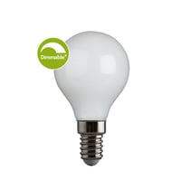 E3Light Led Proxima P45 krone E14 C927 400lm 4W 15000H d?mp opal