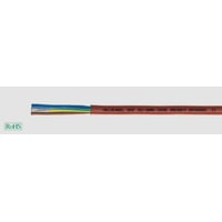 Siliconekabel SiHF 3G0.75, rdbrun, afml - pr. meter