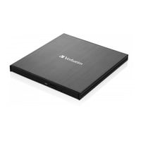 Verbatim Ultra HD 4K - BDXL drive - SuperSpeed USB 3.1 Gen 1 - external - Bluray-BDRW (Brænder) - USB 3.1 - Sort