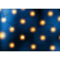 #3 - Veli udendrs led lysnet - rav guld lys-300 cm x 400 cm