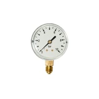 Vakuummeter 1/4x63, -1 - 0 bar, nedadrettet studs