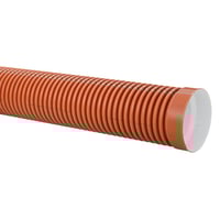 Kloakrr Ultra D, 450mm, SN8, 3m m/muffe PP – Uponor