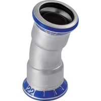 Geberit Mapress bjning 15, 22 mm, rustfrit stl