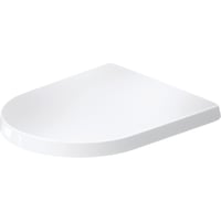Duravit D-Code toiletsde, hvid, med softclose, aftagelig