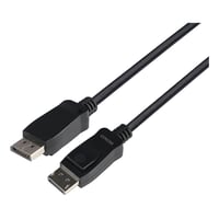 Displayport Kabel 1 M 8k Dp 1 4 Dsc 1 2 Lszh Sort Deltaco