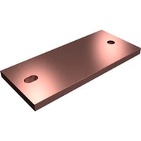 SV PE/PEN Koppelplade E-CU, 80x10 mm - Rittal
