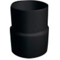 Prefa rørsamlemuffe 100mm - sort RAL9005. P10