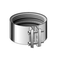 GPA Jetkobling rustfri for 110mm MA