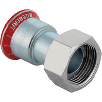 Geberit Mapress FZ Overgang med omlber, 22 mm x 3/4″