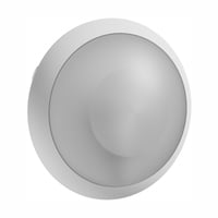 E27 sløjfbar loftlampe, IP65, IK08, Ø30cm, højde: 9cm, uden lyskilde