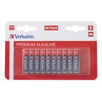 alkaline batteri, AAA, 20 stk.